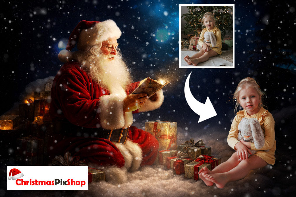 STORY TIME WITH SANTA | HIGH QUALITY IMAGE | £12.99! Was £1̶4̶.9̶9̶! ⭐⭐⭐⭐⭐