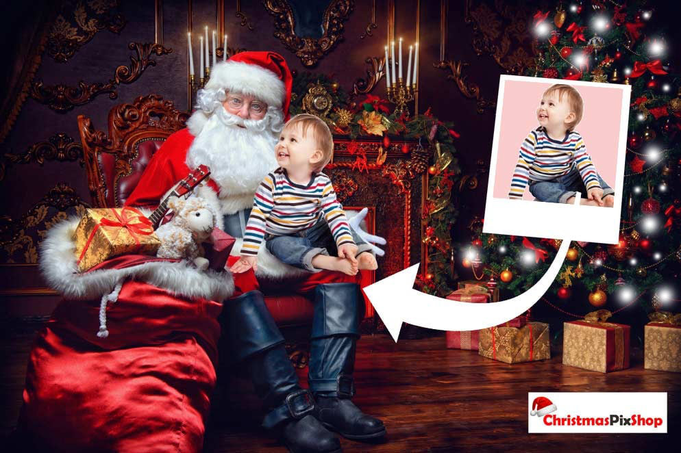 VISITING SANTA | HIGH QUALITY IMAGE | £12.99! Was £1̶4̶.9̶9̶! ⭐⭐⭐⭐⭐