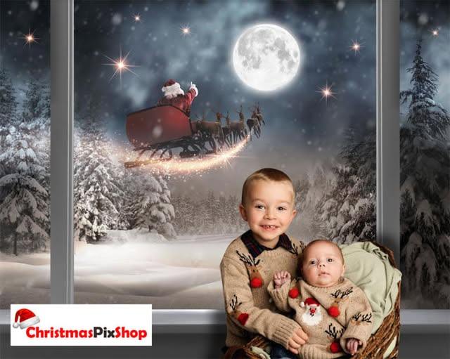 WATCHING SANTA | HIGH QUALITY IMAGE | £12.99! Was £1̶4̶.9̶9̶! ⭐⭐⭐⭐⭐