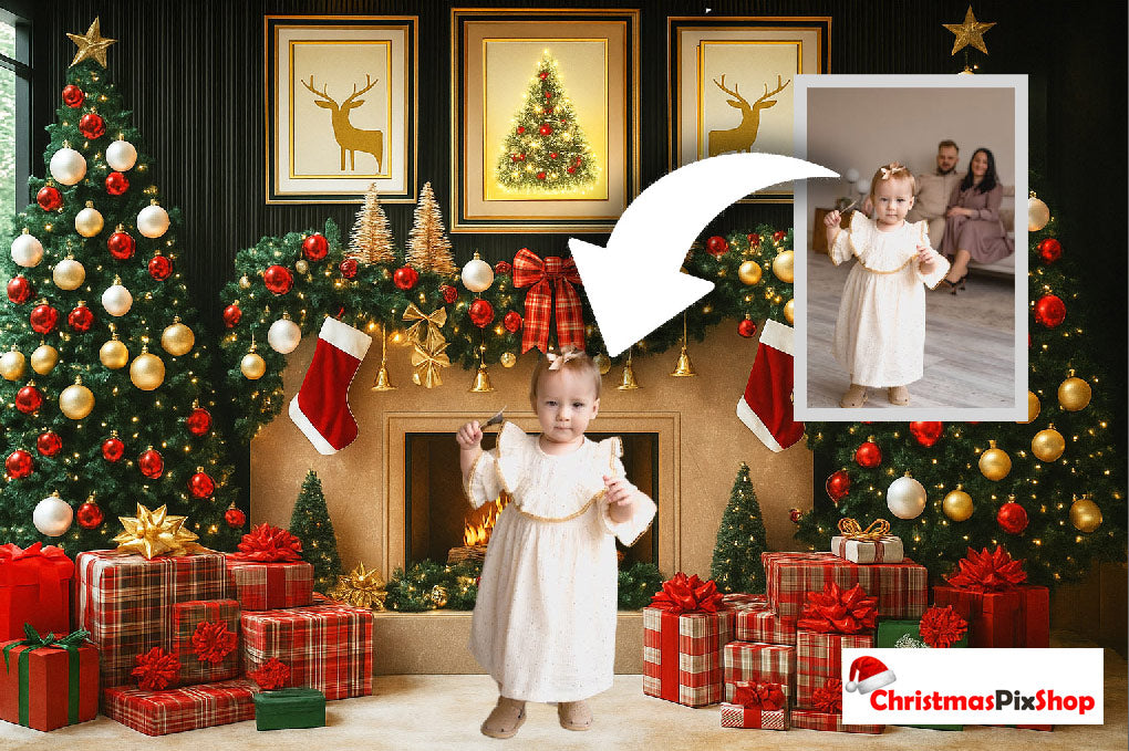 FESTIVE FIRESIDE | HIGH QUALITY IMAGE | £12.99! Was £1̶4̶.9̶9̶! ⭐⭐⭐⭐⭐